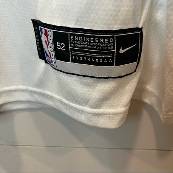 Nike NBA Chicago Bulls #44 Williams White Jersey Adult Size 52 XL NWT - Picture 4 of 5